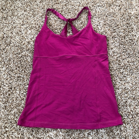 lululemon athletica Tops - Pink lululemon athletica top - medium 6/8